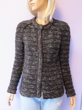 Vintage ETOILE ISABEL MARANT Wool Alpaca Boucle Sweater Jacket